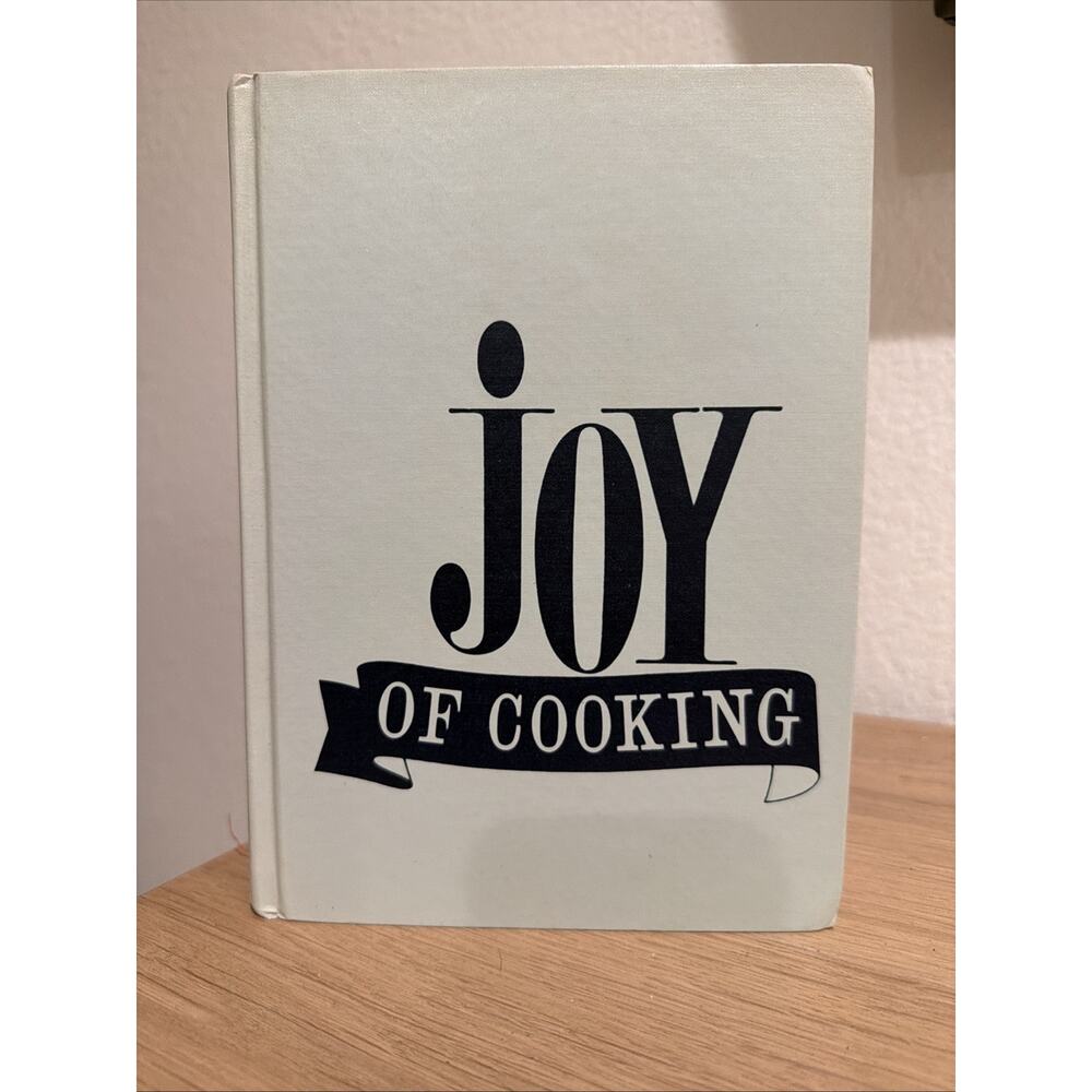 THE JOY OF COOKING by Irma Rombauer - 1964 Edition Hardcover Cookbook Vintage